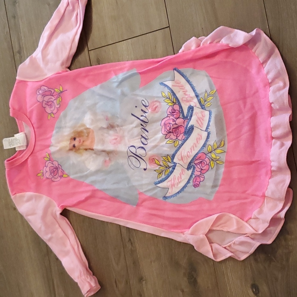 1991 size 5 Barbie nightgown